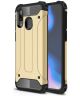 Samsung Galaxy A40 Hoesje Shock Proof Hybride Back Cover Goud