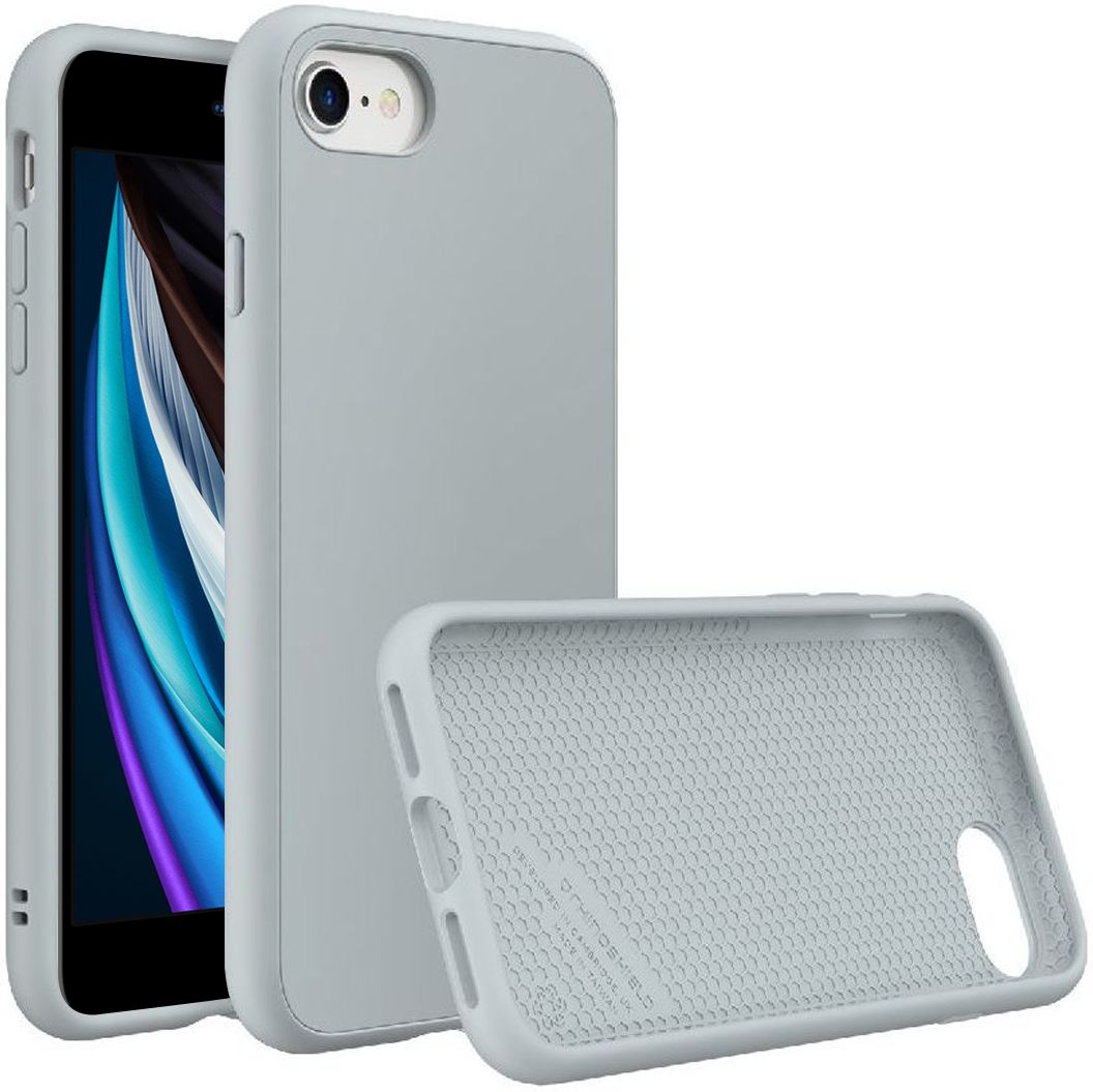 RhinoShield SolidSuit iPhone 7 / 8 /SE 2020/2022 Hoesje Classic Grijs afbeelding 1