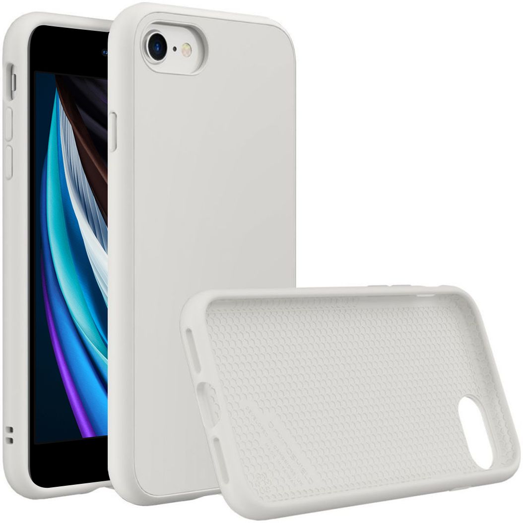 RhinoShield SolidSuit iPhone 7 / 8 /SE 2020/2022 Hoesje Classic Wit afbeelding 1