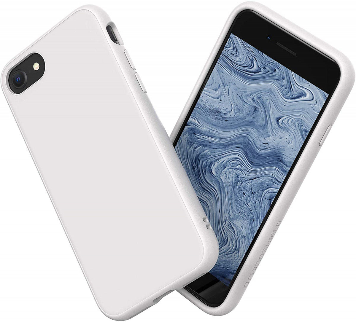 RhinoShield SolidSuit iPhone 7 / 8 /SE 2020/2022 Hoesje Classic Wit afbeelding 2