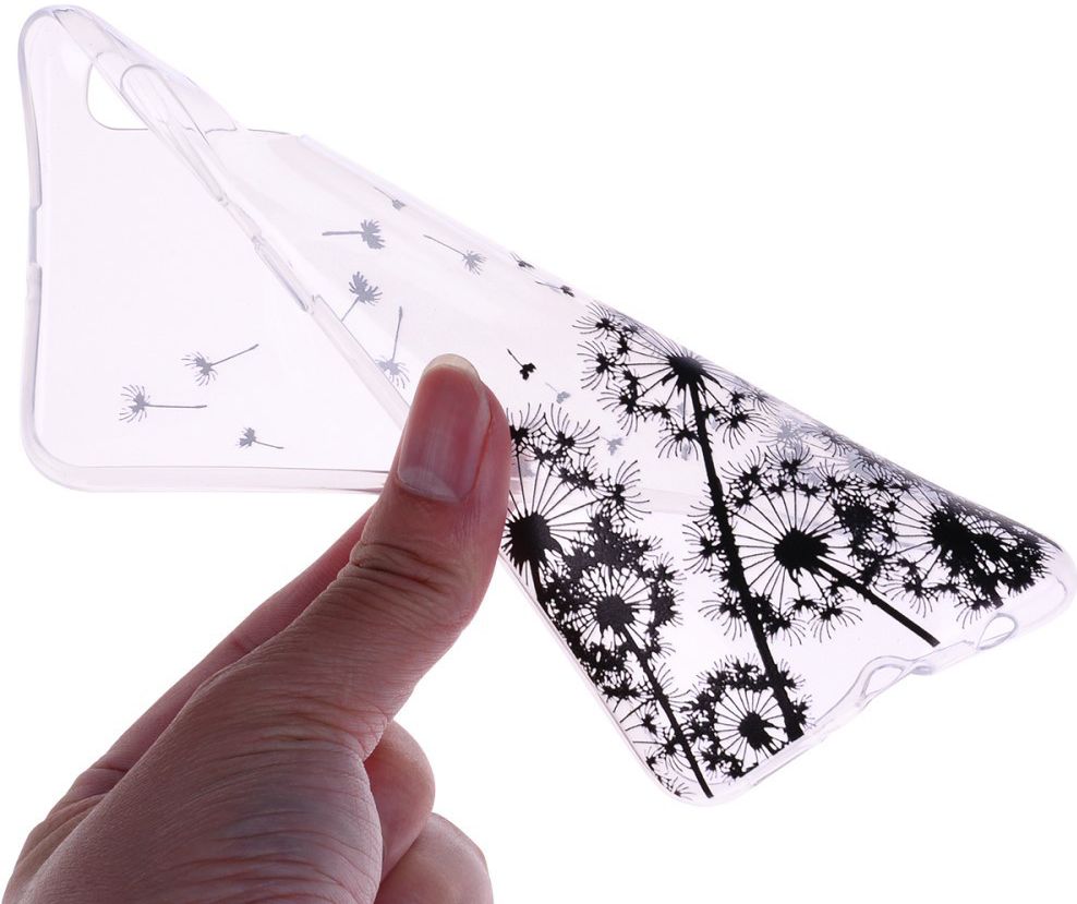 Samsung Galaxy A50 Hoesje TPU met Print Dandelion afbeelding 2