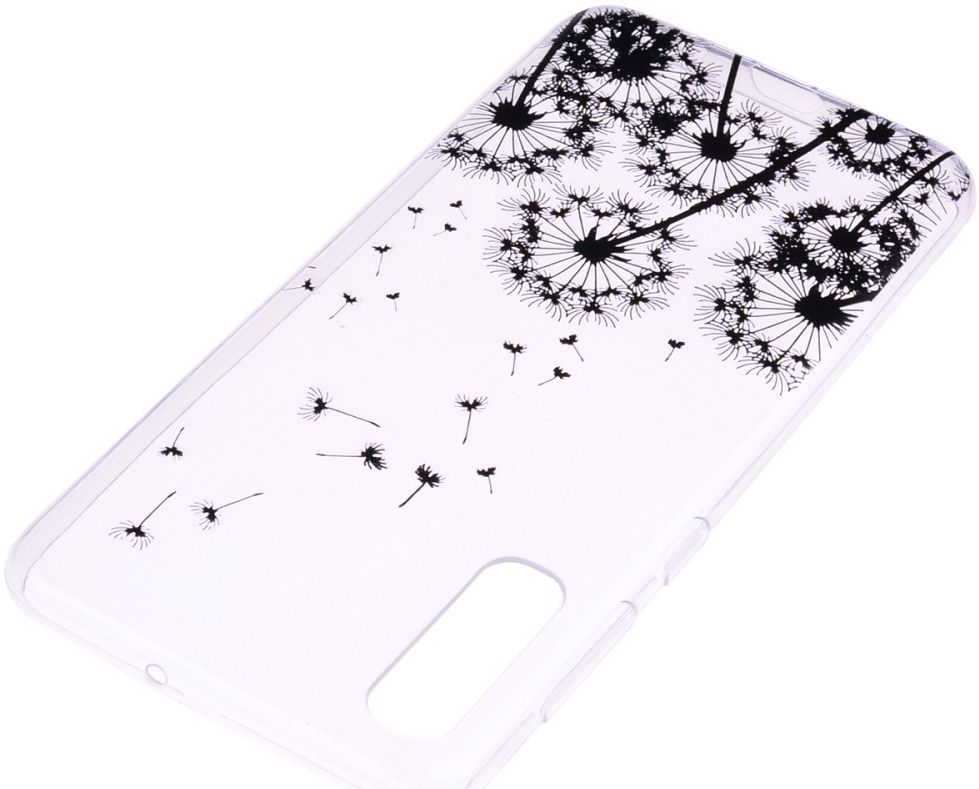 Samsung Galaxy A50 Hoesje TPU met Print Dandelion afbeelding 5