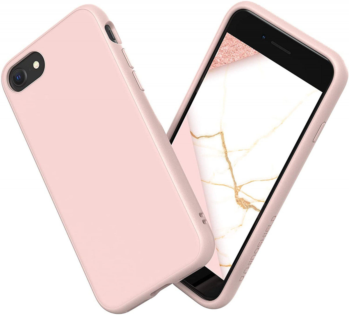 RhinoShield SolidSuit iPhone SE 2020 Hoesje Classic Roze afbeelding 2