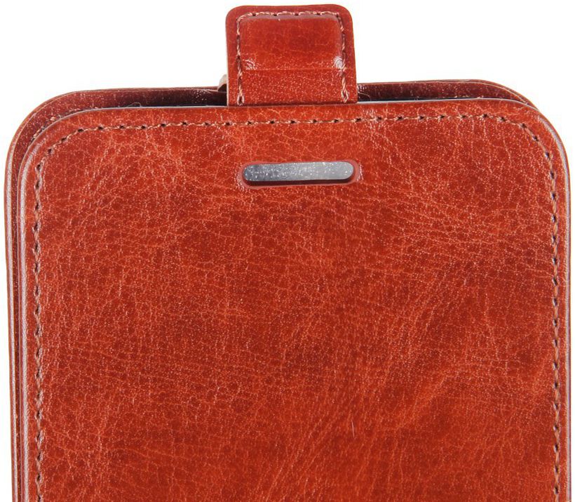 Motorola Moto G7 / G7 Plus Verticale Flipcase Bruin afbeelding 9