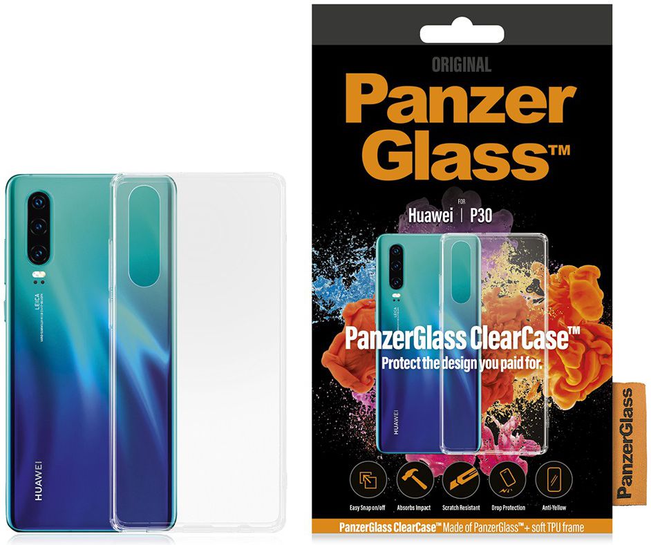 Panzerglass Huawei P30 ClearCase Transparant Hoesje afbeelding 5