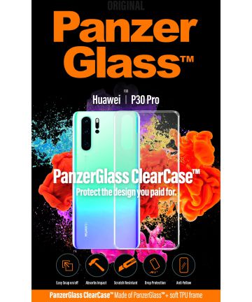 Panzerglass Huawei P30 Pro ClearCase Transparant Hoesje Hoesjes
