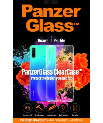 Panzerglass Huawei P30 Lite ClearCase Transparant Hoesje Hoesjes