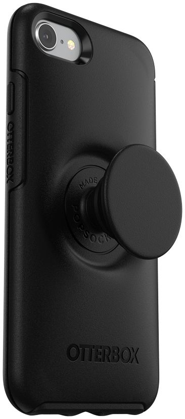 Otter + Pop Symmetry Series iPhone 7 Plus / 8 Plus Hoesje Zwart afbeelding 1