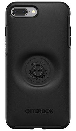Otter + Pop Symmetry Series iPhone 7 Plus / 8 Plus Hoesje Zwart afbeelding 5