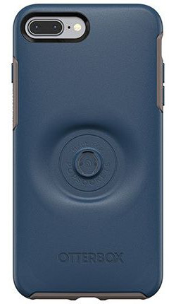 Otter + Pop Symmetry Series iPhone 7 Plus / 8 Plus Hoesje Blauw afbeelding 7