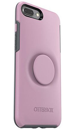 Otter + Pop Symmetry Series iPhone 7 Plus / 8 Plus Hoesje Roze afbeelding 4