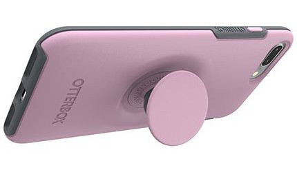 Otter + Pop Symmetry Series iPhone 7 Plus / 8 Plus Hoesje Roze afbeelding 5