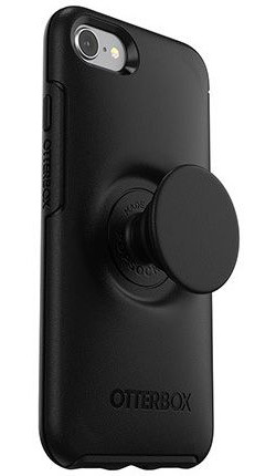 Otter + Pop Symmetry Series iPhone 7/8/SE (2020/2022) Hoesje Zwart afbeelding 1