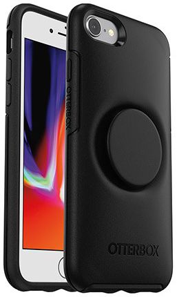Otter + Pop Symmetry Series iPhone 7/8/SE (2020/2022) Hoesje Zwart afbeelding 2