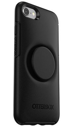 Otter + Pop Symmetry Series iPhone 7/8/SE (2020/2022) Hoesje Zwart afbeelding 4