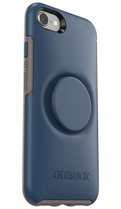 Otter + Pop Symmetry Series iPhone 7/8/SE (2020/2022) Hoesje Blauw afbeelding 4