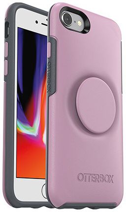 Otter + Pop Symmetry Series iPhone 7/8 Hoesje Roze afbeelding 2