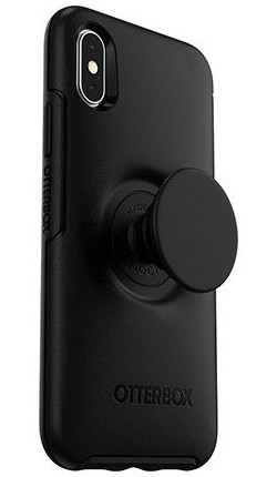 Otter + Pop Symmetry Series Apple iPhone X/XS Hoesje Zwart afbeelding 1