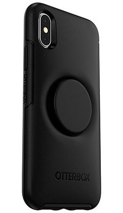 Otter + Pop Symmetry Series Apple iPhone X/XS Hoesje Zwart afbeelding 4