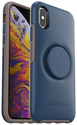 Otter + Pop Symmetry Series Apple iPhone X/XS Hoesje Blauw afbeelding 2