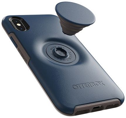 Otter + Pop Symmetry Series Apple iPhone X/XS Hoesje Blauw afbeelding 6