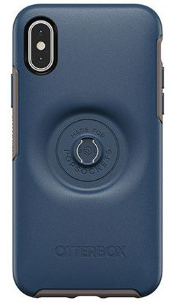 Otter + Pop Symmetry Series Apple iPhone X/XS Hoesje Blauw afbeelding 7