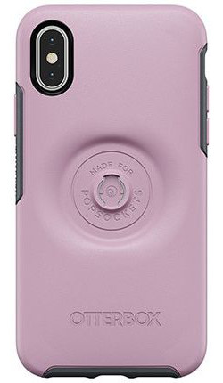 Otter + Pop Symmetry Series Apple iPhone X/XS Hoesje Roze afbeelding 7