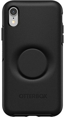 Otter + Pop Symmetry Series Apple iPhone XR Hoesje Zwart afbeelding 3