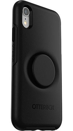 Otter + Pop Symmetry Series Apple iPhone XR Hoesje Zwart afbeelding 4