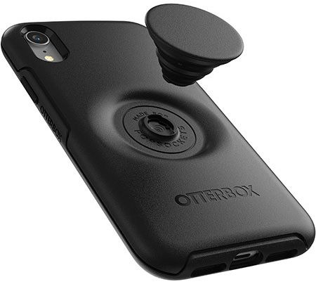 Otter + Pop Symmetry Series Apple iPhone XR Hoesje Zwart afbeelding 5