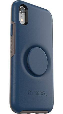 Otter + Pop Symmetry Series Apple iPhone XR Hoesje Blauw afbeelding 4