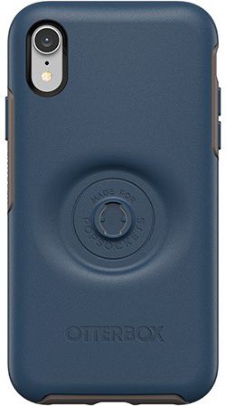Otter + Pop Symmetry Series Apple iPhone XR Hoesje Blauw afbeelding 6