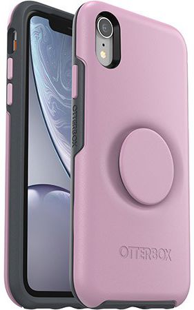 Otter + Pop Symmetry Series Apple iPhone XR Hoesje Roze afbeelding 2