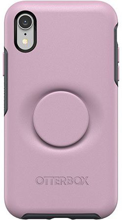 Otter + Pop Symmetry Series Apple iPhone XR Hoesje Roze afbeelding 3