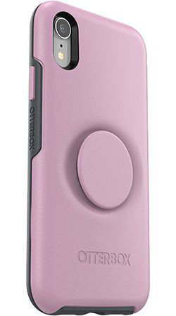 Otter + Pop Symmetry Series Apple iPhone XR Hoesje Roze afbeelding 4