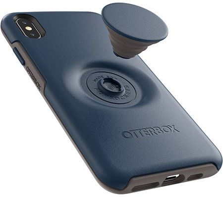 Otter + Pop Symmetry Series Apple iPhone XS Max Hoesje Blauw afbeelding 5