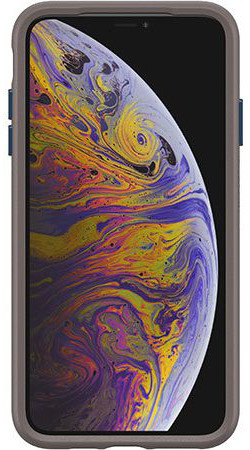 Otter + Pop Symmetry Series Apple iPhone XS Max Hoesje Blauw afbeelding 7