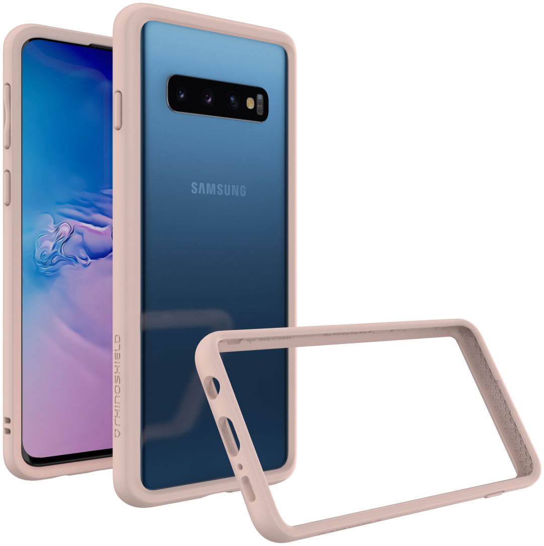 RhinoShield CrashGuard Samsung Galaxy S10 Bumper Hoesje Roze afbeelding 2