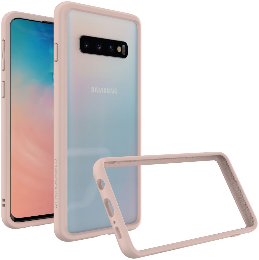 RhinoShield CrashGuard Samsung Galaxy S10 Bumper Hoesje Roze afbeelding 4