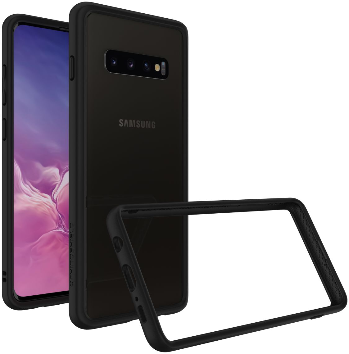 RhinoShield CrashGuard Samsung Galaxy S10 Plus Bumper Hoesje Zwart afbeelding 4