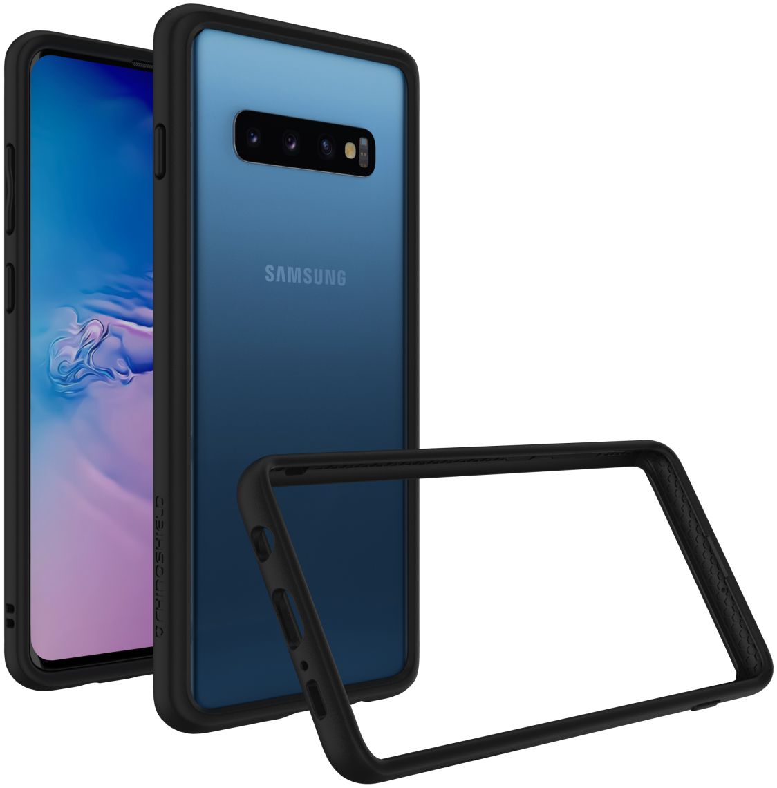 RhinoShield CrashGuard Samsung Galaxy S10 Plus Bumper Hoesje Zwart afbeelding 2