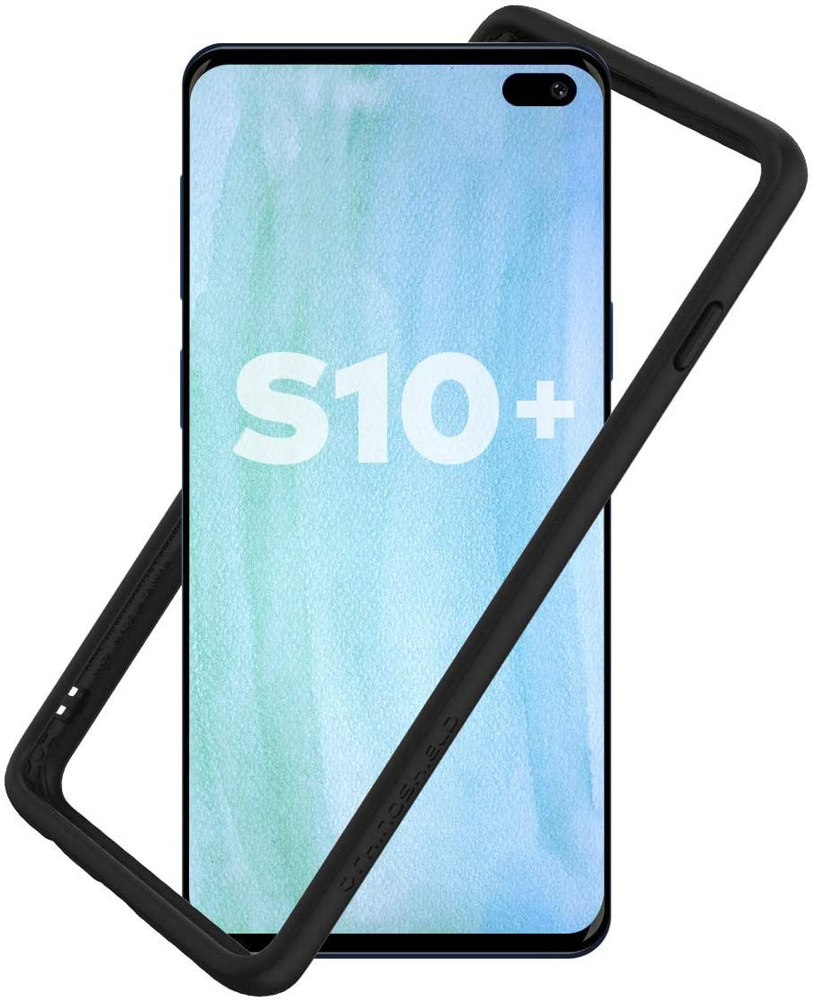 RhinoShield CrashGuard Samsung Galaxy S10 Plus Bumper Hoesje Zwart afbeelding 1