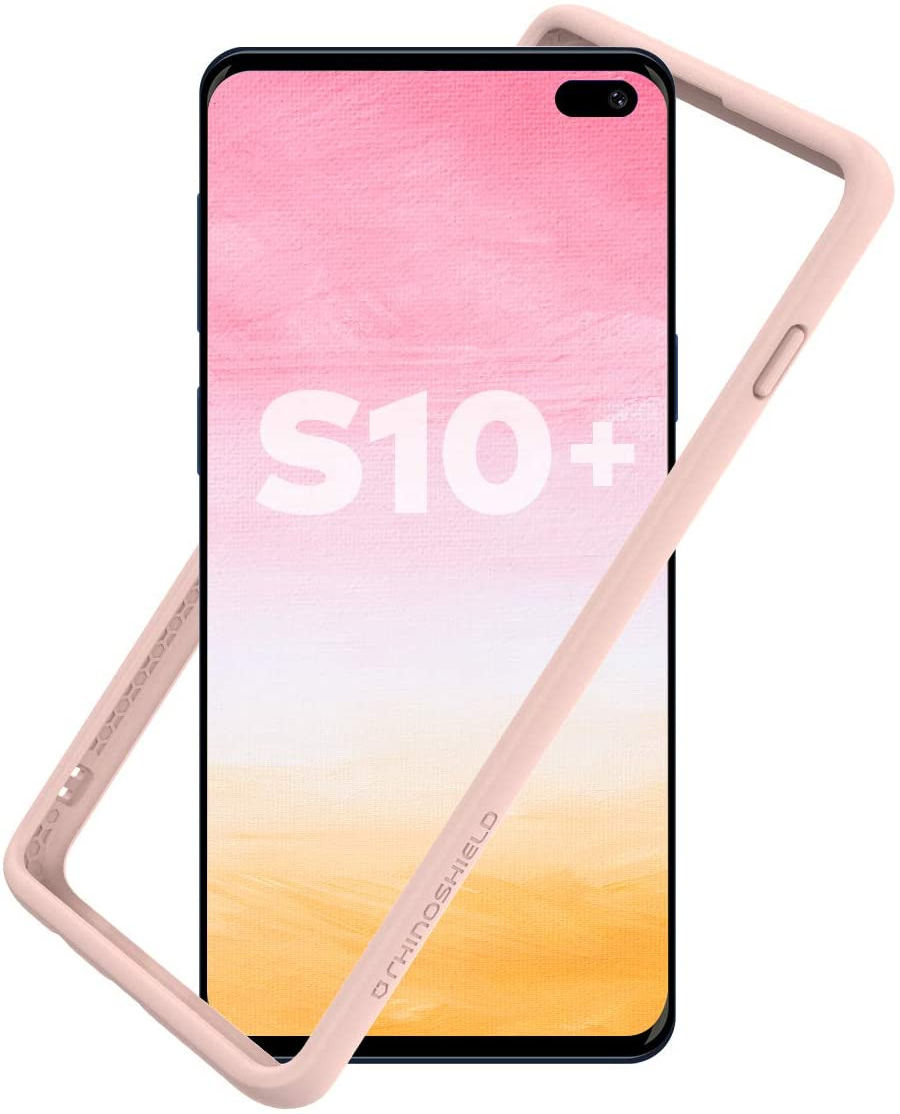 RhinoShield CrashGuard Samsung Galaxy S10 Plus Bumper Hoesje Roze afbeelding 1