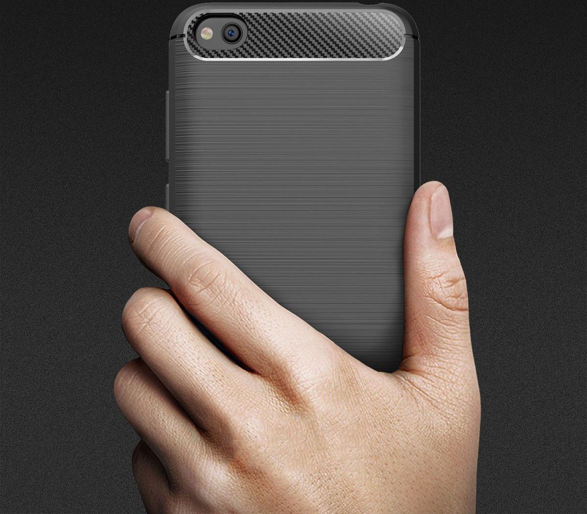 Xiaomi Redmi Go Geborsteld TPU Hoesje Zwart afbeelding 8
