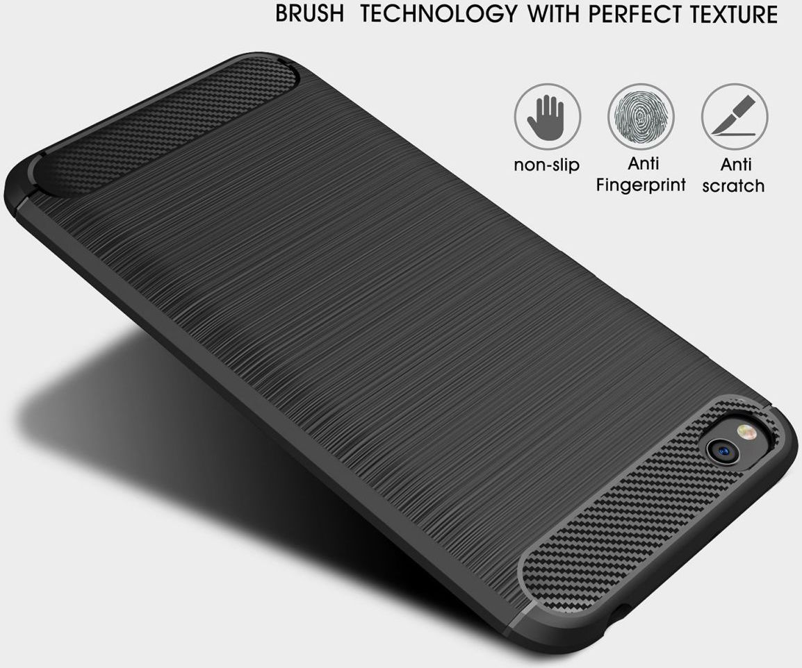Xiaomi Redmi Go Geborsteld TPU Hoesje Zwart afbeelding 11