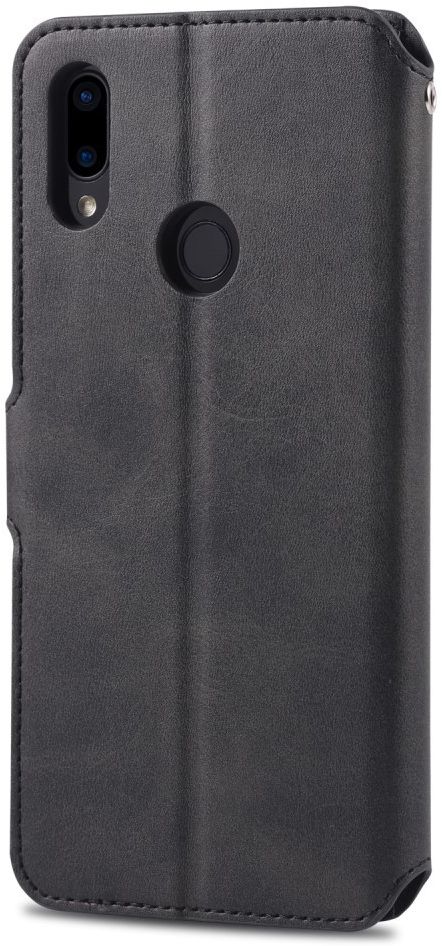 AZNS Xiaomi Redmi Note 7 Leren Stand Portemonnee Hoesje Zwart afbeelding 5