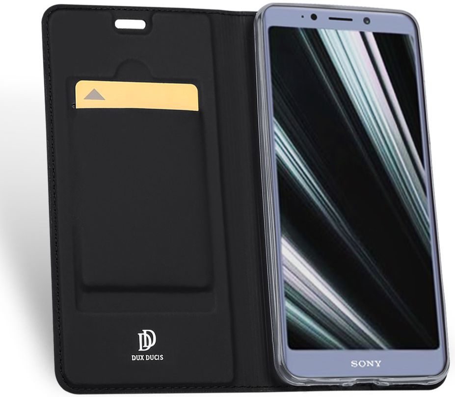 Dux Ducis Sony Xperia L3 Bookcase Hoesje Zwart afbeelding 4