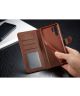 Huawei P30 Pro Book Case Portemonnee Hoesje met Magneetsluiting Coffee