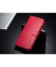Huawei P30 Pro Book Case Portemonnee Hoesje met Magneetsluiting Rood