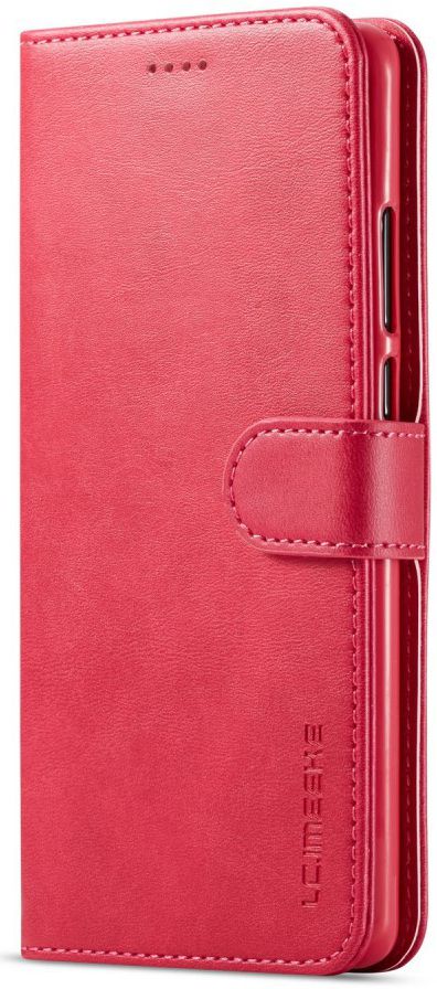 Huawei P30 Pro Book Case Portemonnee Hoesje met Magneetsluiting Rood afbeelding 6
